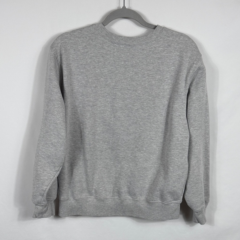 Paul Frank Retired Gray Crewneck Sweater Monkey Patch. Size XL. ptp 22.5 in - Picture 5 of 5